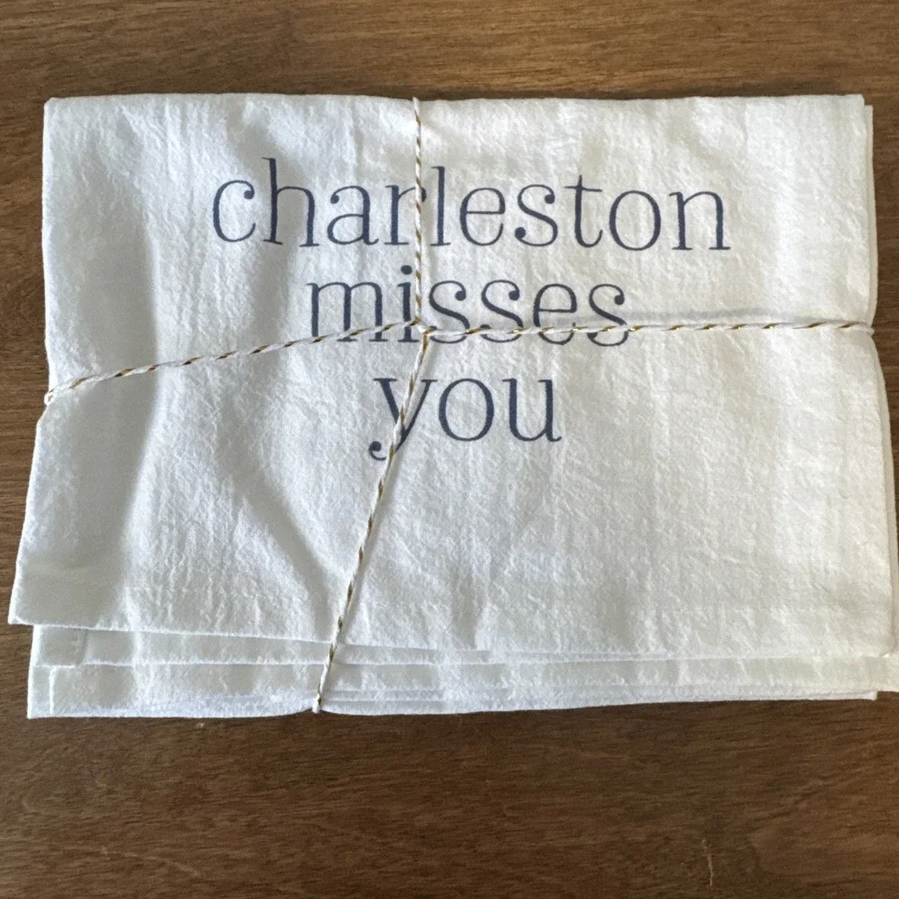 Dodeline Cotton Flower‎ Sack Tea Towel 